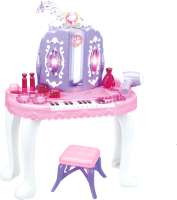 Туалетный столик игрушечный Pituso Трюмо принцессы с пуфиком / HWA1319219 - 