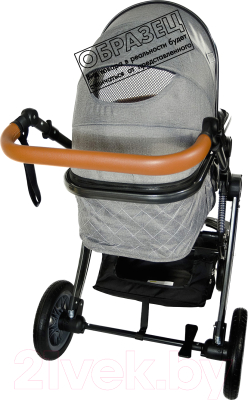 Детская универсальная коляска OrsaBaby Camily Black (коричневый)