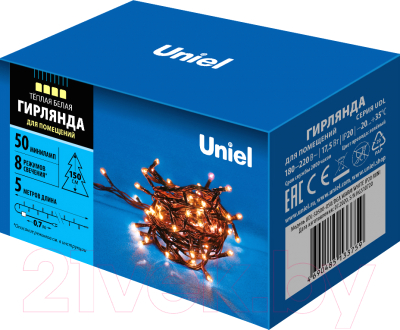

Светодиодная гирлянда Uniel, UDL-S0500-050/DGA / UL-00007189