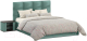 Двуспальная кровать Sofos Вена тип A с ПМ 160x200 (Bingo Mint) - 