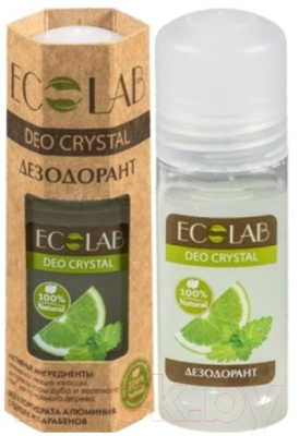 Дезодорант шариковый Ecological Organic Laboratorie Deo Crystal лимон и апельсин (50мл)