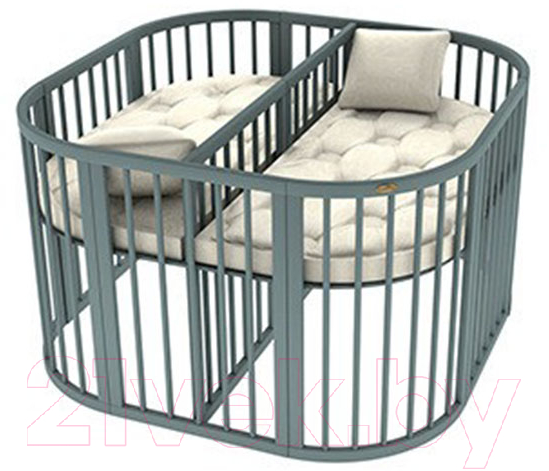 Кроватка для двойни ComfortBaby PlayPen 3 в 1 купить в corollacar.ru