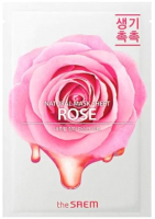 

Маска для лица тканевая The Saem, Natural Rose
