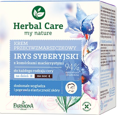 

Крем для лица Farmona, Herbal Care сибирский ирис против морщин день/ночь