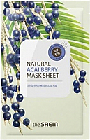 

Маска для лица тканевая The Saem, Natural Acai Berry