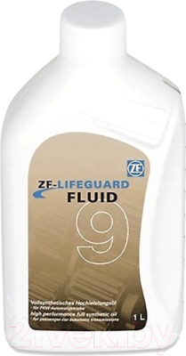 Трансмиссионное масло ZF LifeguardFluid 9 / AA01500001 (1л)