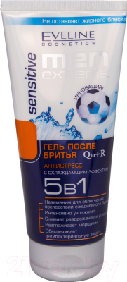 

Гель после бритья Eveline Cosmetics, Q10+R Men Extreme Sensitive 5 в 1