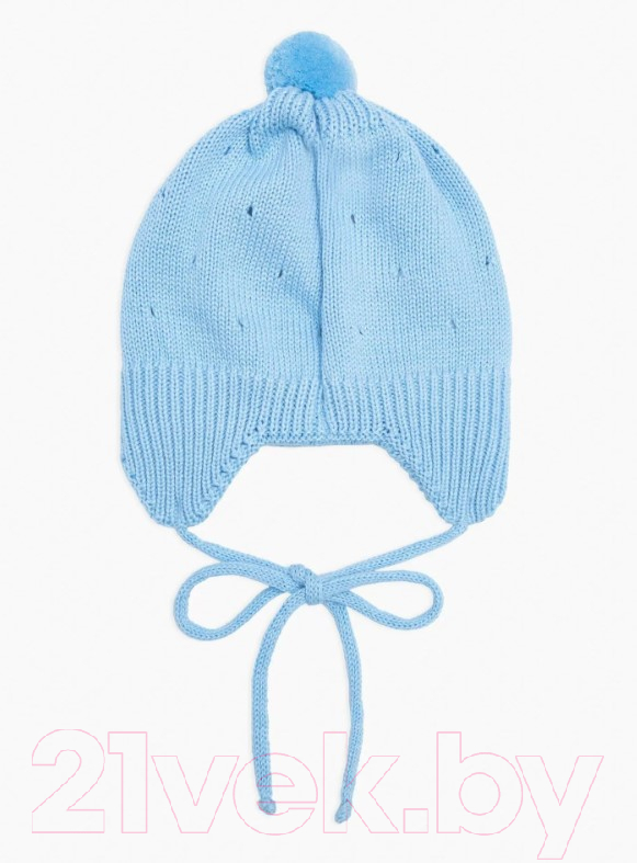 Шапочка для малышей Amarobaby Pure Love Cutie / AB-OD21-PLС16/19-44 (голубой, р. 44-46) — фото 6