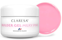 Моделирующий гель для ногтей Claresa Builder Gel Milky Pink (50мл) - 
