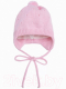 Шапочка для малышей Amarobaby Pure Love Cutie / AB-OD21-PLС16/06-38 (розовый, р. 38-40) - 
