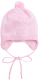 Шапочка для малышей Amarobaby Pure Love Cutie / AB-OD21-PLС16/06-44 (розовый, р. 44-46) - 