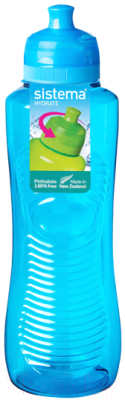 Бутылка для воды Sistema 850 (800мл, синий)