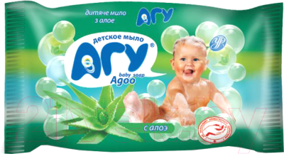 

Мыло детское Агу, С алоэ