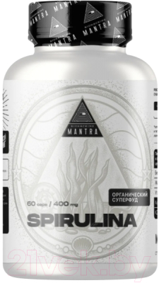 Пищевая добавка Biohacking Mantra Spirulina / CAPS015 (60 капсул)