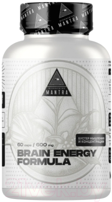 Комплексная пищевая добавка Biohacking Mantra Brain Energy Support / CAPS018 (60 капсул)