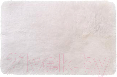Коврик для ванной АкваЛиния РР1501 (60x90, белый мех)