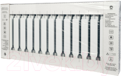 Радиатор алюминиевый BiLux ALM 500 (15 секций)