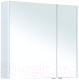 Шкаф с зеркалом для ванной Aquanet Палермо 80 / 254538 - 