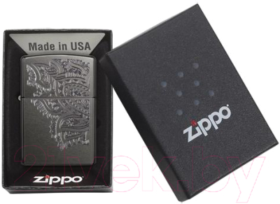 Зажигалка Zippo Classic / 29431 (серый)