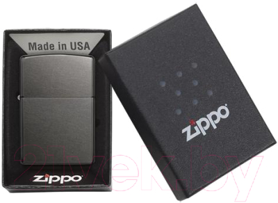 Зажигалка Zippo Classic / 28378 (серый)