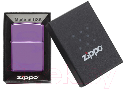 Зажигалка Zippo Classic / 24747 (фиолетовый)