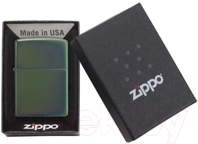 Зажигалка Zippo Classic / 28129 (зеленый)