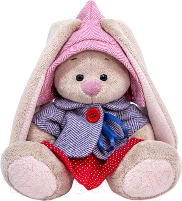 

Мягкая игрушка Budi Basa, Зайка Ми в твидовом костюме с юбочкой Малыш / SidX-425