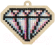 Набор алмазной вышивки Wizardi Бриллиант / WWP159 - 