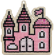 Набор алмазной вышивки Wizardi Замок принцессы / WWP162 - 