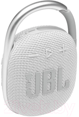 Портативная колонка JBL Clip 4 / JBLCLIP4WHT (белый)