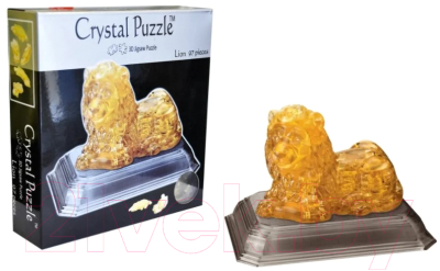 3D-пазл Crystal Puzzle Лев / 91005
