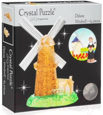 3D-пазл Crystal Puzzle Мельница / 91010