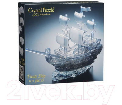 3D-пазл Crystal Puzzle Пиратский корабль / 91106