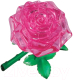 3D-пазл Crystal Puzzle Роза / 90213 (розовый) - 