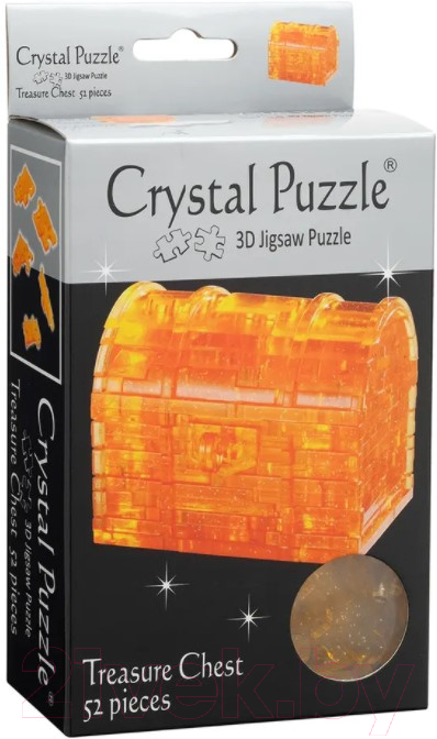 3D-пазл Crystal Puzzle Сундук / 90007