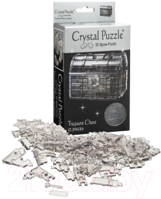 3D-пазл Crystal Puzzle Сундук пиратский / 90017