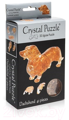 3D-пазл Crystal Puzzle Такса / 90141