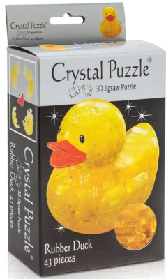 3D-пазл Crystal Puzzle Уточка / 90148 (золото)