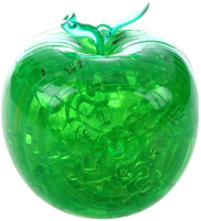 3D-пазл Crystal Puzzle Яблоко / 90015 (зеленый) - 