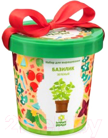 

Набор для выращивания растений Happy Plant, Базилик зеленый / hpn-14