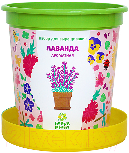 Набор для выращивания растений Happy Plant Лаванда ароматная / hpn-15 — фото 3