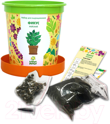 Набор для выращивания растений Happy Plant Фикус райский / hpn-12