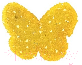 Набор для выращивания кристаллов Bumbaram Фигурный кристалл. Бабочка / A125 (желтый)