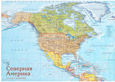 

Пазл АГТ Геоцентр, Карта Северная Америка / SAM28 PAZ