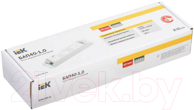 Блок питания для светильника IEK LLVPOD-EPK-40-1H