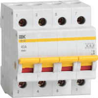Выключатель нагрузки IEK ВН-32 4Р 40А / MNV10-4-040 - 