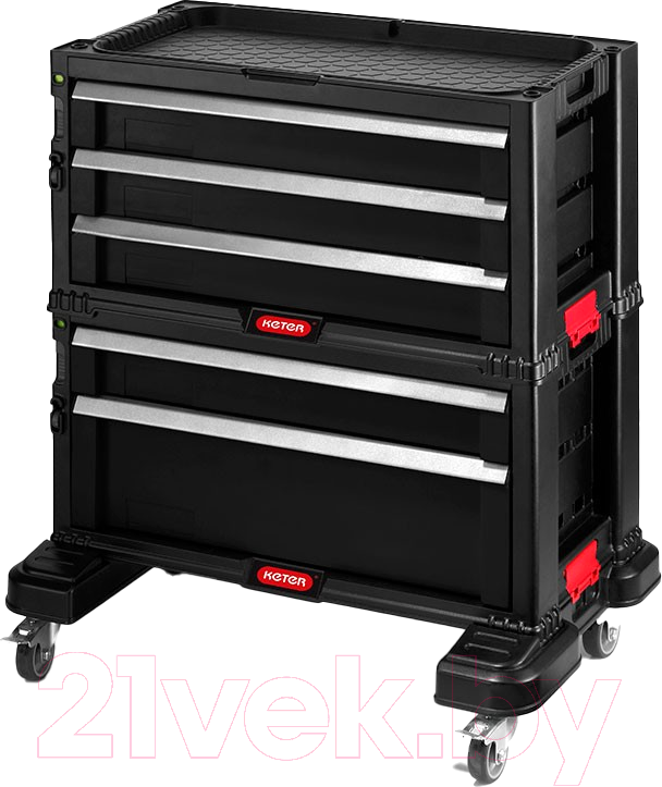 Ящик для инструментов Keter 5 Drawers Tool Chest System / 17199301