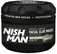 

Маска для лица кремовая NishMan, Face Clay Mask