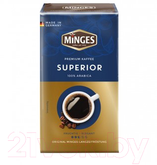 

Кофе молотый Minges, Superior 100% арабика