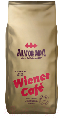 Кофе в зернах Alvorada Wiener Cafe 60% арабика, 40% робуста (1кг)